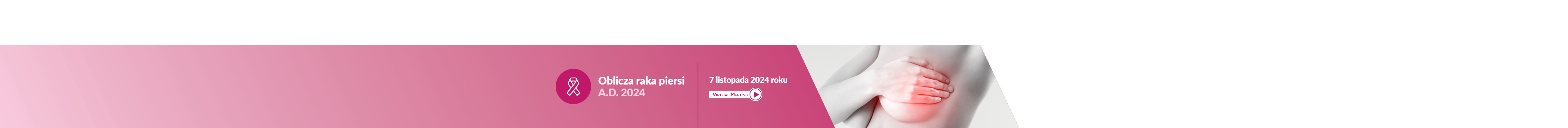 Oblicza raka piersi AD2024